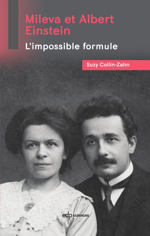 Couverture ebook de Mileva et Albert Einstein, de Suzy Collin-zahn