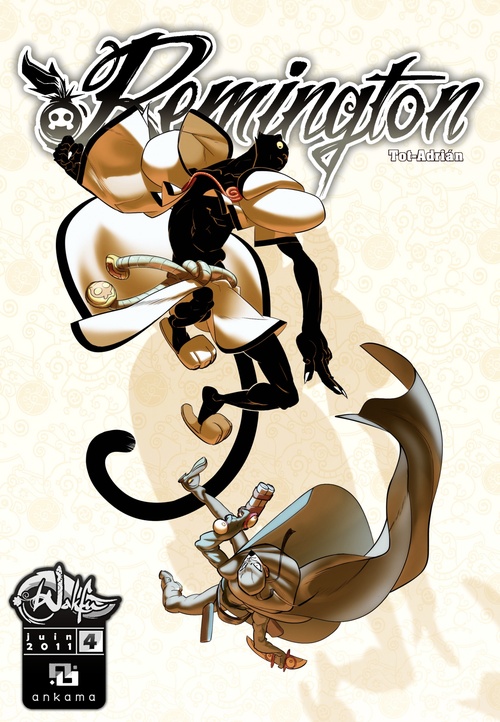 Couverture ebook de Remington - Tome 4, de Adrian, Tot