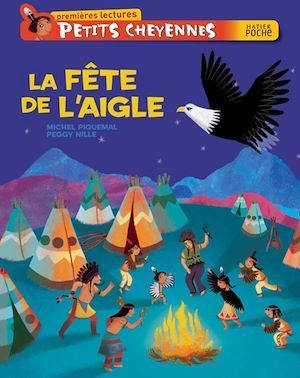 ebook cover of La fête de l'aigle, by Michel Piquemal, Antoine Bonnel