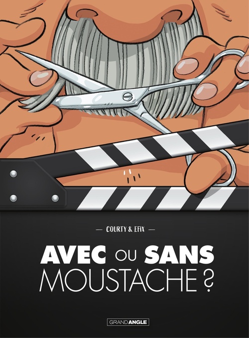 Couverture ebook de Avec ou sans moustache ?, de Nicolas Courty, Efix