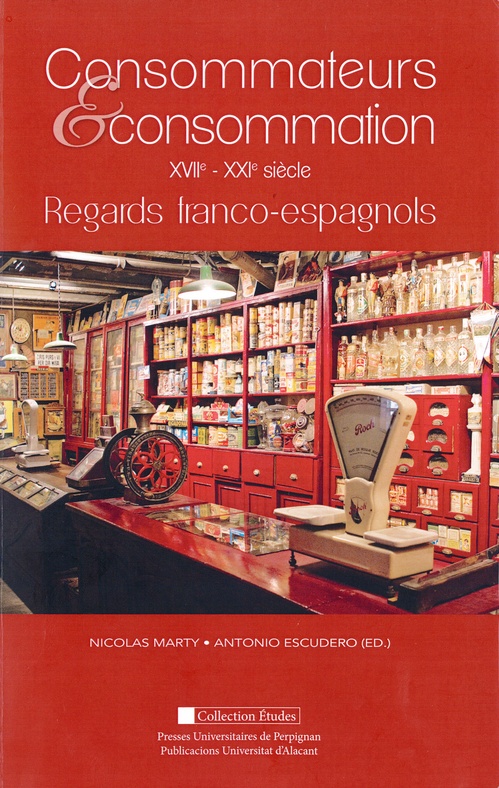 ebook cover of Consommateurs et consommation, by Antonio Escudero, Nicolas Marty