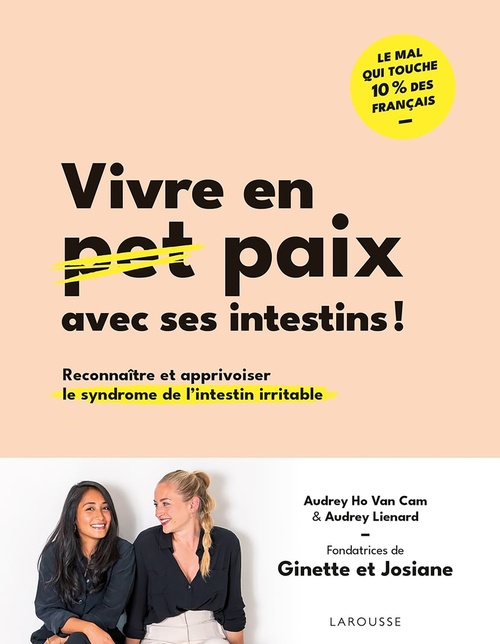 ebook cover of Vivre en paix avec ses intestins !, by Audrey Lienard, Audrey Ho Van Cam