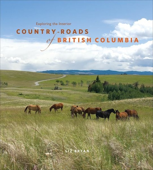 ebook cover of Country Roads of British Columbia, by Liz Bryan