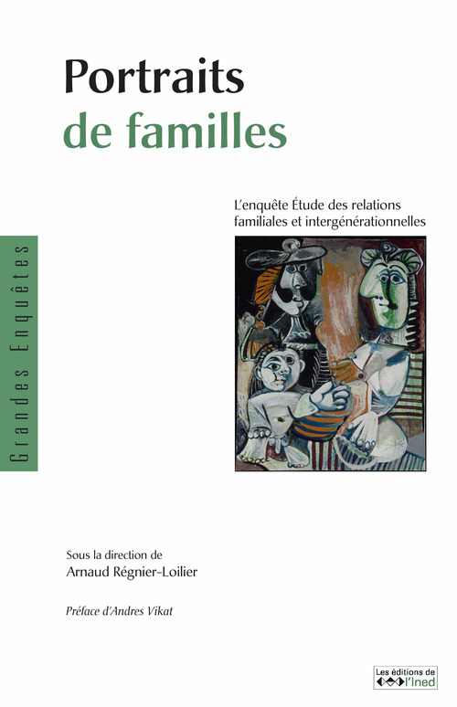Couverture ebook de Portraits de famille, de