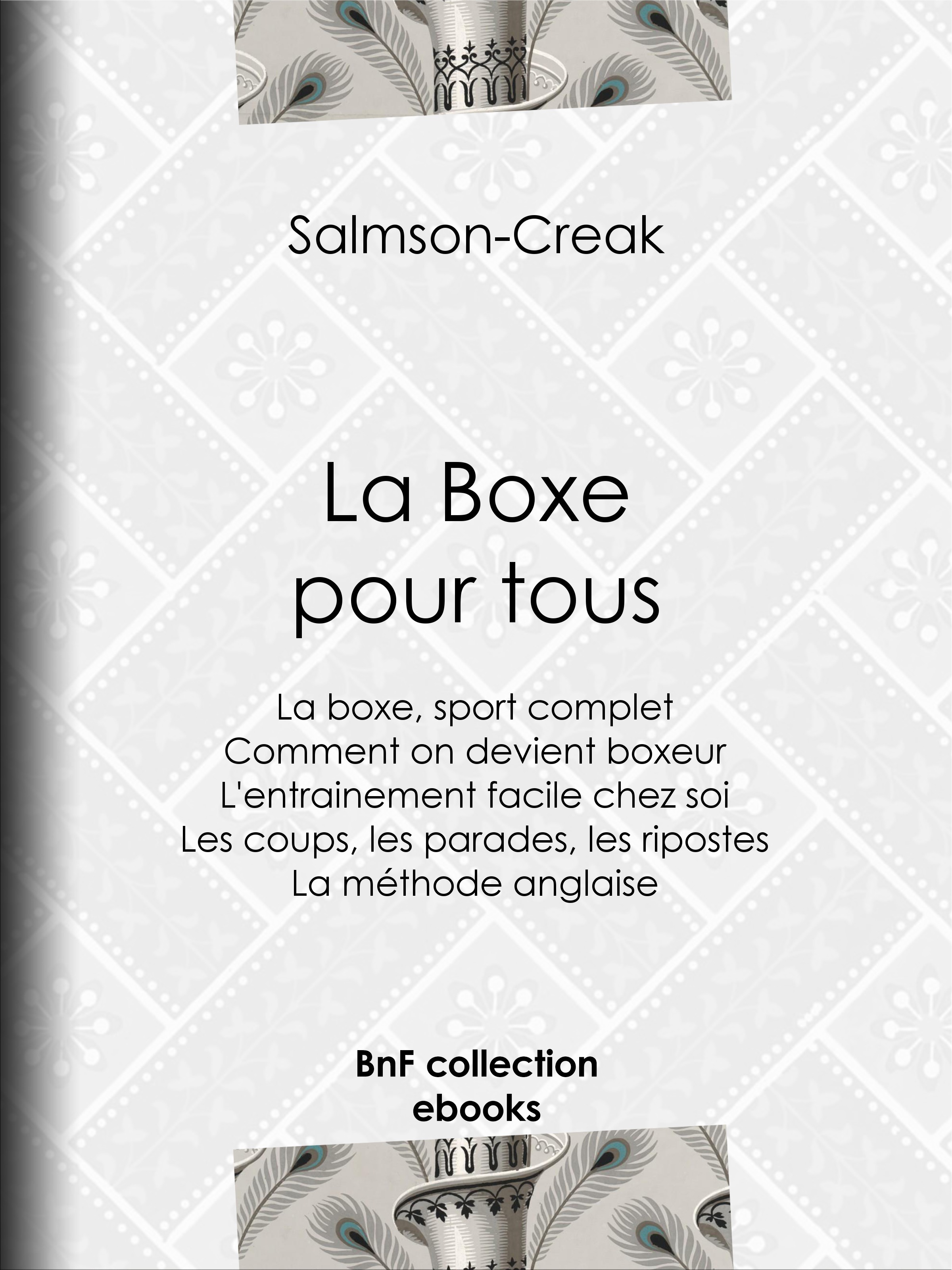 ebook cover of La Boxe pour tous, by Salmson-Creak