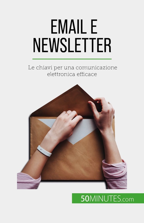 Couverture ebook de Email e newsletter, de Magalie Damel