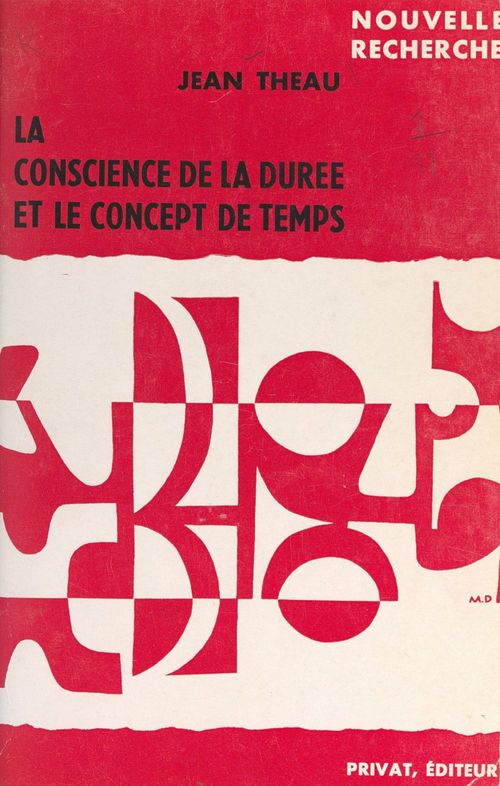 ebook cover of La conscience de la durée et le concept de temps, by Jean Theau