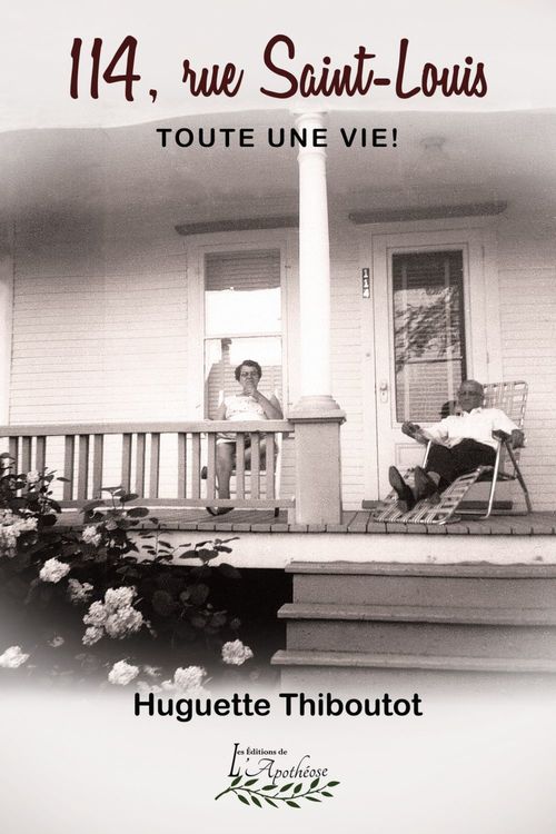 Couverture ebook de 114, rue Saint-Louis, de Huguette Thiboutot