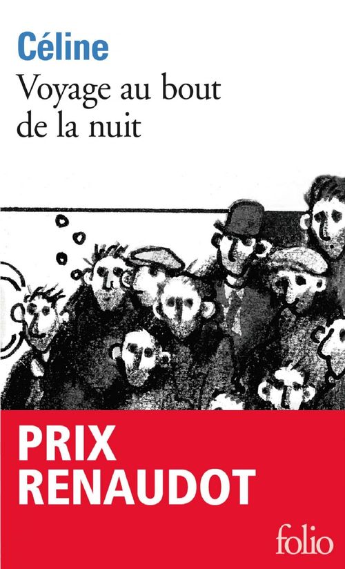 ebook cover of Voyage au bout de la nuit, by Louis-Ferdinand Céline