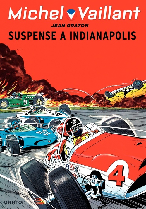 Couverture ebook de Michel Vaillant - Tome 11 - Suspense à Indianapolis, de Jean Graton