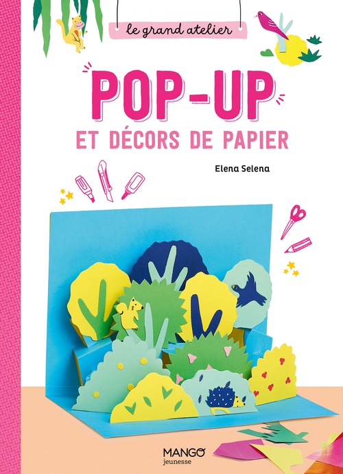 Couverture ebook de Pop-up et décors de papier, de Elena Selena