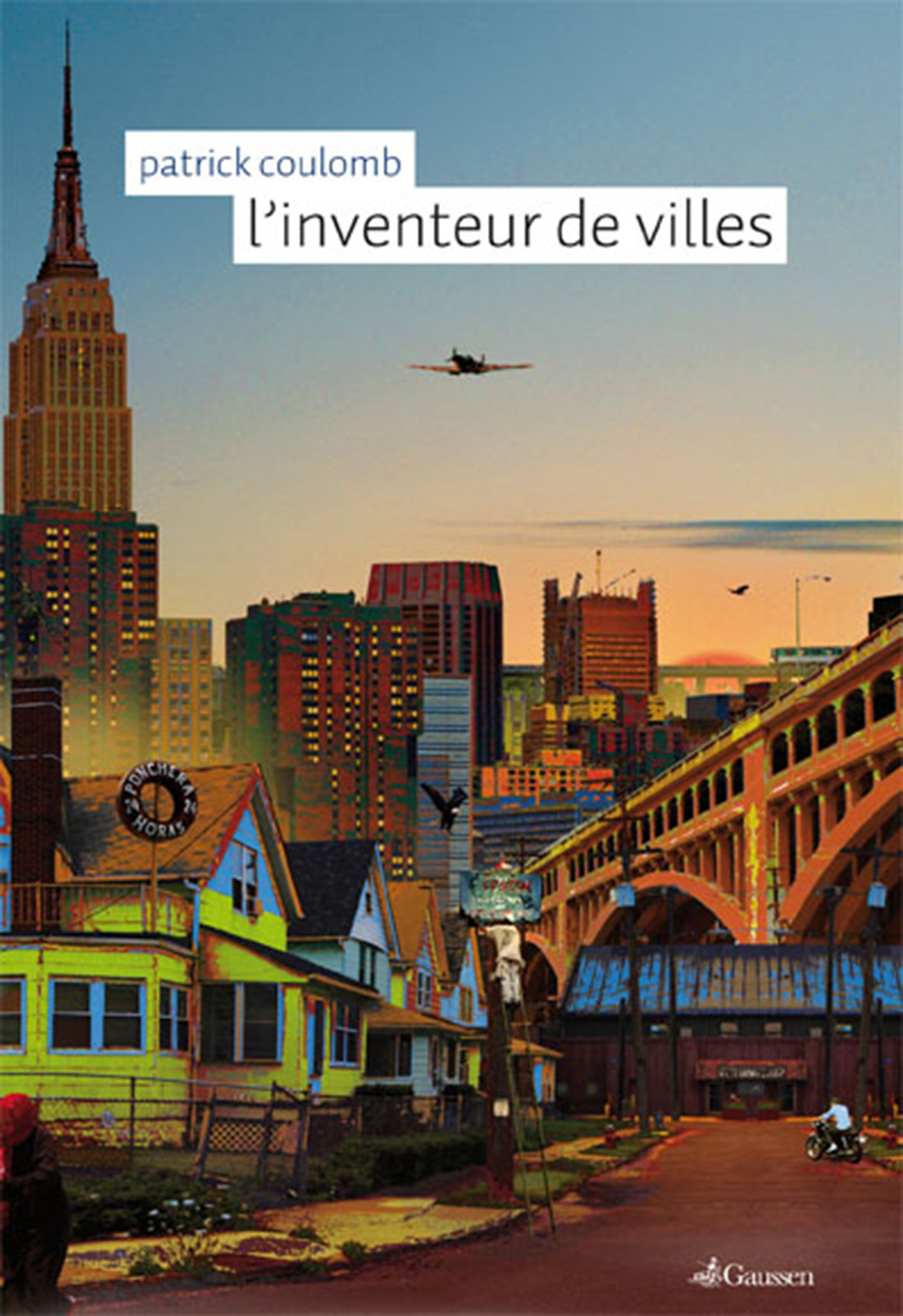 Couverture ebook de L'inventeur de Villes, de Patrick Coulomb