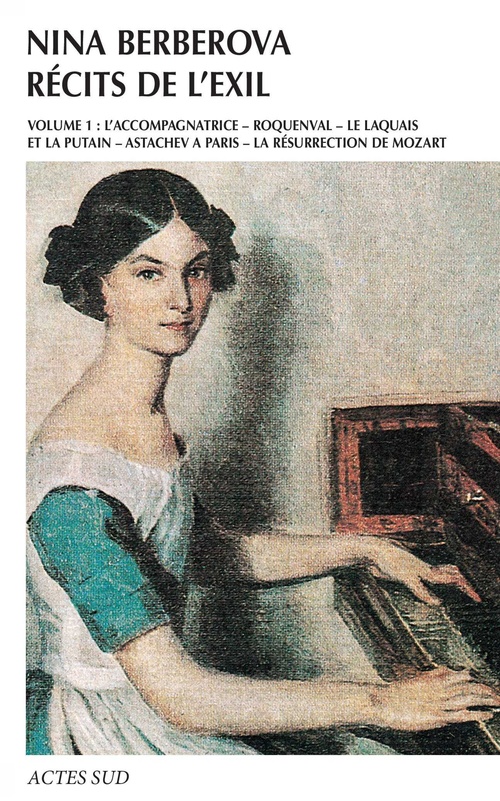 ebook cover of Récits de l'exil Volume 1, by Nina Berberova