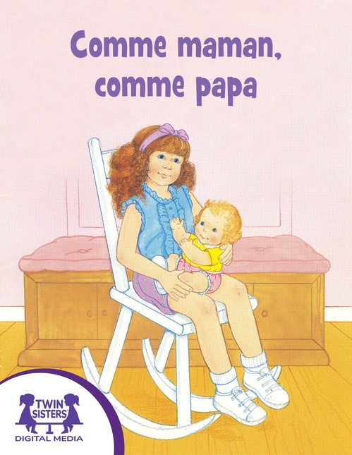 Couverture ebook de Comme maman, comme papa, de M.C. Leeka