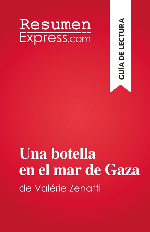 ebook cover of Una botella en el mar de Gaza, by Lucile Lhoste