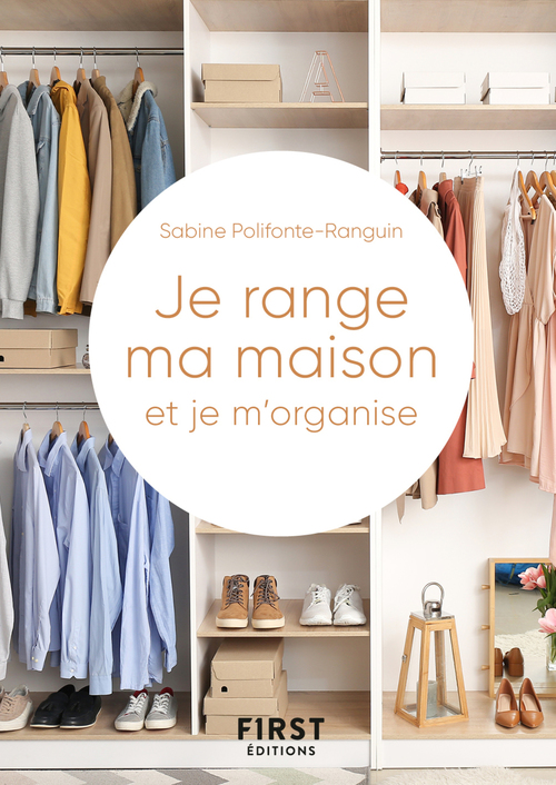 Couverture ebook de Petit livre de - Je range ma maison et je m'organise, de Sabine Polifonte-Ranguin