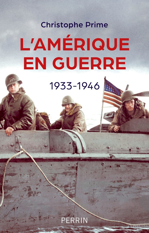 Couverture ebook de L'Amérique en guerre - 1933-1946, de Christophe Prime