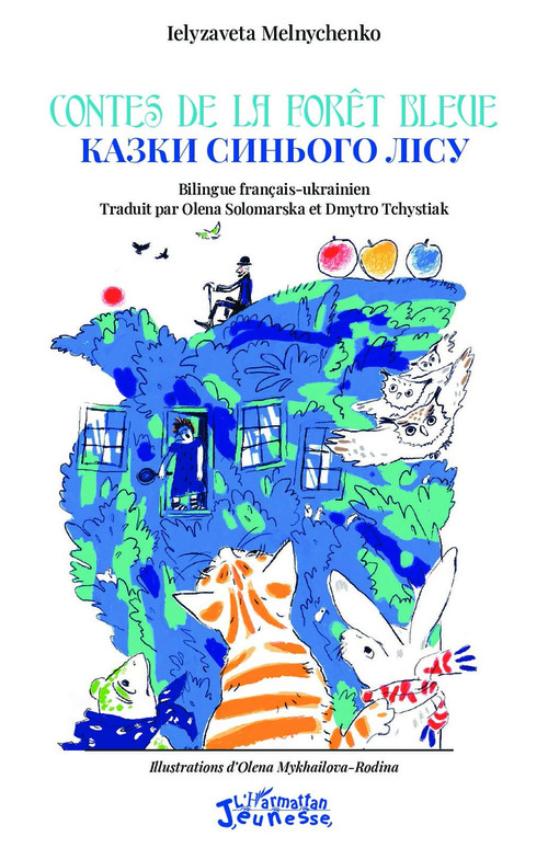 Couverture ebook de Contes de la forêt bleue, de Lelyzaveta Melnychenko
