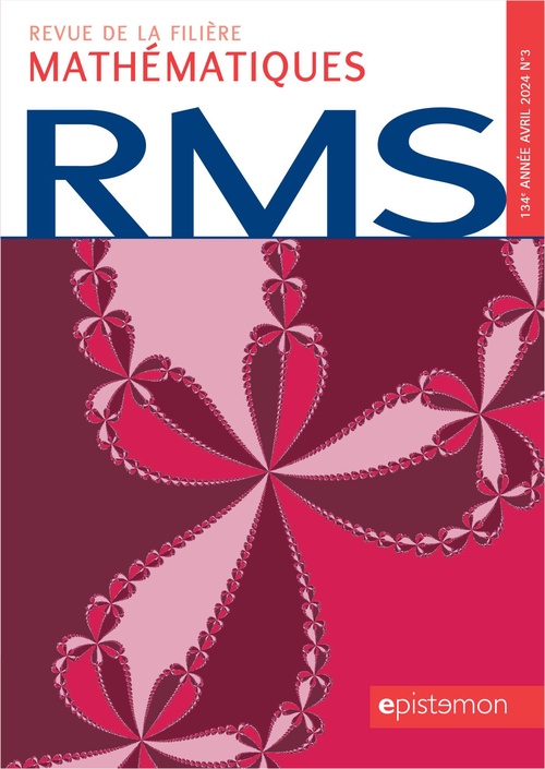 Couverture ebook de RMS 134-3 (Avril-Mai-Juin 2024), de Collectif