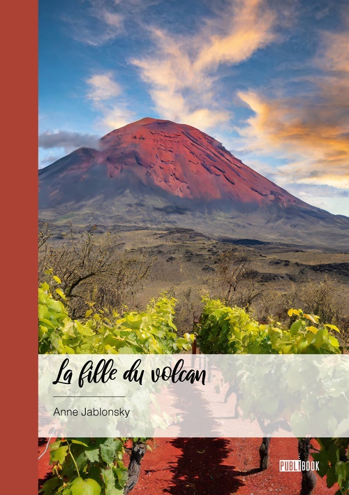 ebook cover of La fille du volcan, by Anne Jablonsky