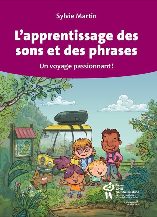 Couverture ebook de Apprentissage des sons et des phrases (L'), de Sylvie Martin
