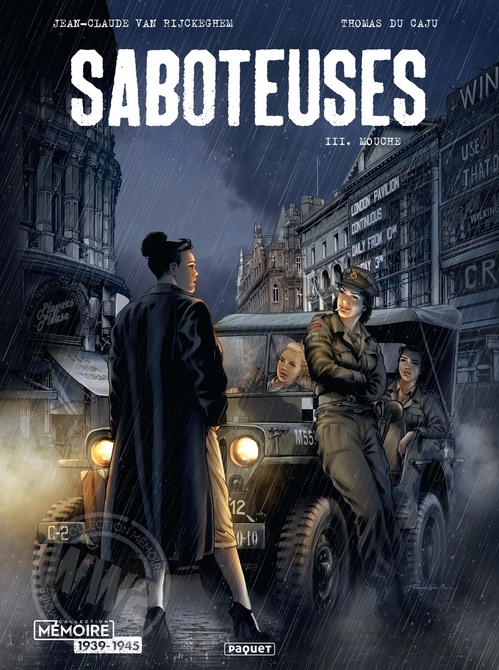 ebook cover of Saboteuses T3, by Thomas Du Caju