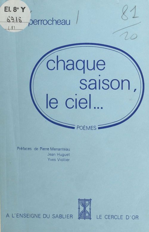 ebook cover of Chaque saison, le ciel..., by Alain Perrocheau
