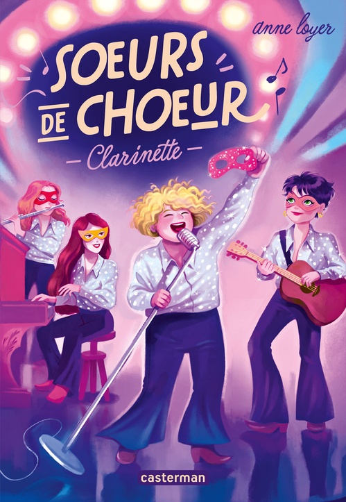 Couverture ebook de Soeurs de choeur (Tome 4) - Clarinette, de Anne Loyer