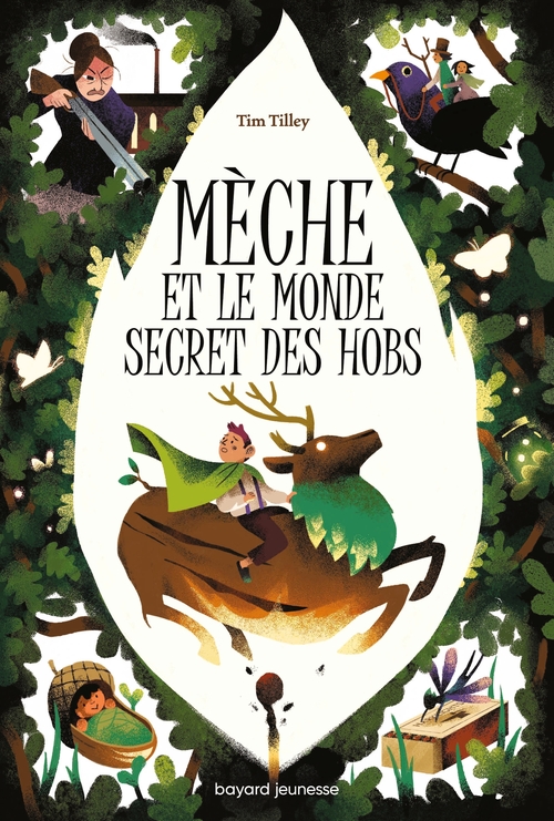 ebook cover of Mèche et le monde secret des Hobs, by Tim ELLIS