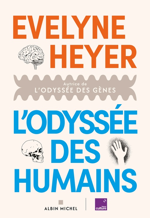 Couverture ebook de L'Odyssée des humains, de Evelyne Heyer, Alice Mazel
