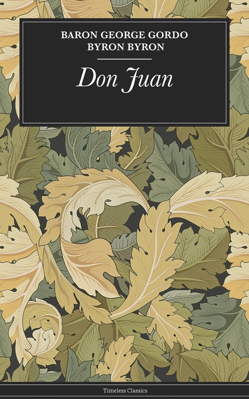 Couverture ebook de Don Juan, de Byron George Gordon Byron