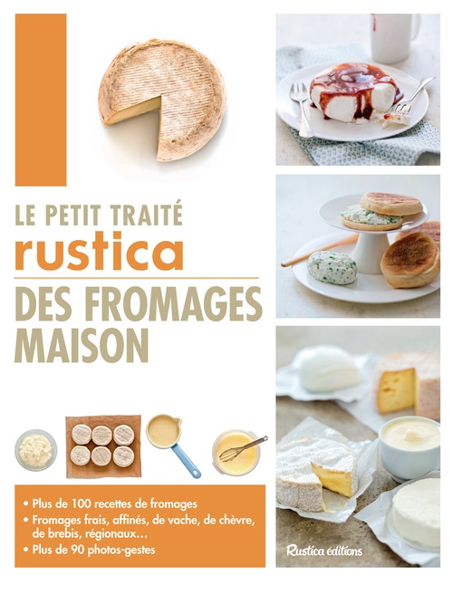 ebook cover of Le petit traité Rustica des fromages maison, by Suzanne Fonteneau, Caroline Guézille