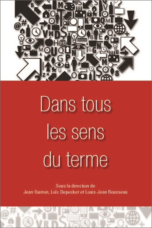 Couverture ebook de Dans tous les sens du terme, de Collectif