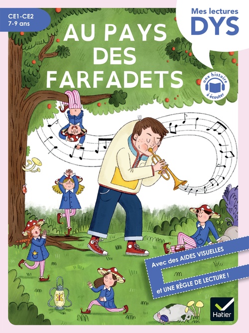ebook cover of Au pays des farfadets  - Lecture adaptée - CE1-CE2, by Evelyne Barge