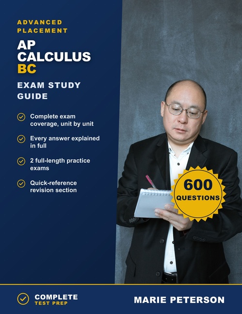 Couverture ebook de AP Calculus BC Exam Study Guide, de Marie Peterson