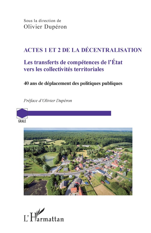 ebook cover of Actes 1 et 2 de la décentralisation, by Olivier Dupéron