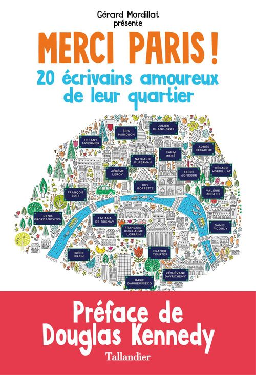 Couverture ebook de Merci Paris !, de Collectif, Gérard Mordillat
