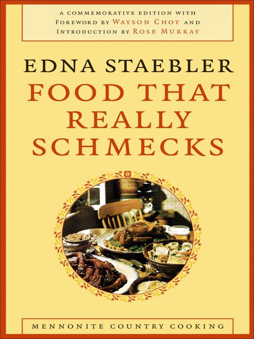 ebook cover of Food That Really Schmecks, by Edna Staebler