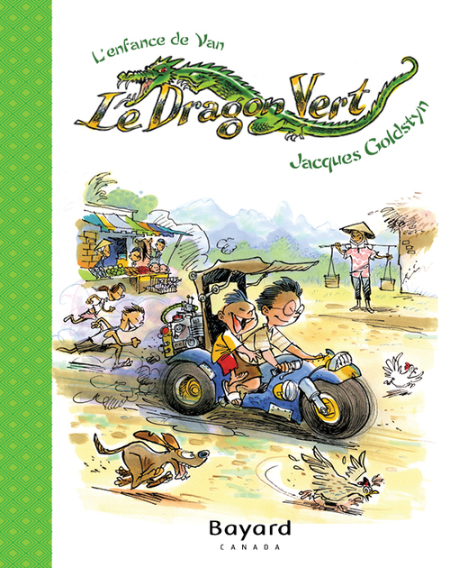 ebook cover of Le Dragon vert, by Jacques Goldstyn