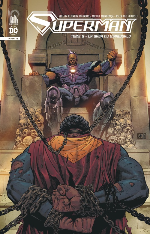 ebook cover of Superman Infinite tome 3, by Phillip Kennedy Johnson