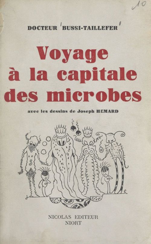 ebook cover of Voyage à la capitale des microbes, by Henri Bussi-Taillefer