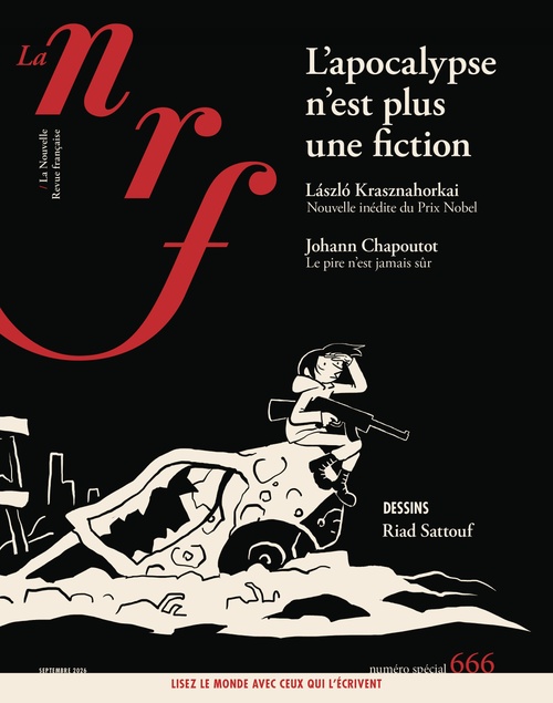 ebook cover of La Nouvelle Revue Française N° 666 (septembre 2026), by Collectifs