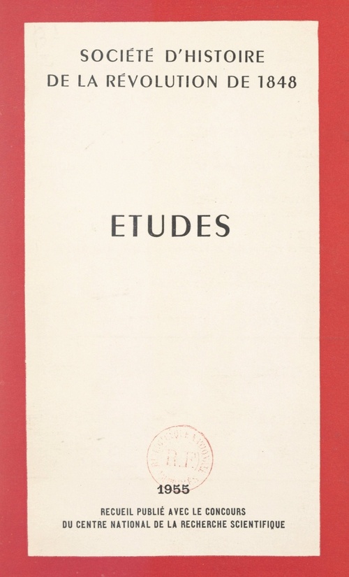 Couverture ebook de L'armée et la Seconde République. Études (18), de Collectif