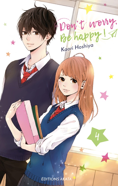 Couverture ebook de Dont worry, Be happy ! - Tome 4, de Kaori Hoshiya