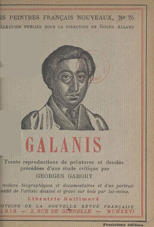 Couverture ebook de Galanis, de Georges Gabory