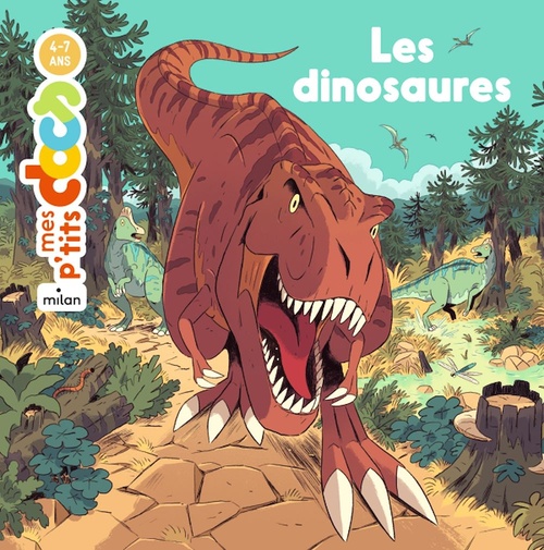 Couverture ebook de Les dinosaures, de Stéphanie Ledu