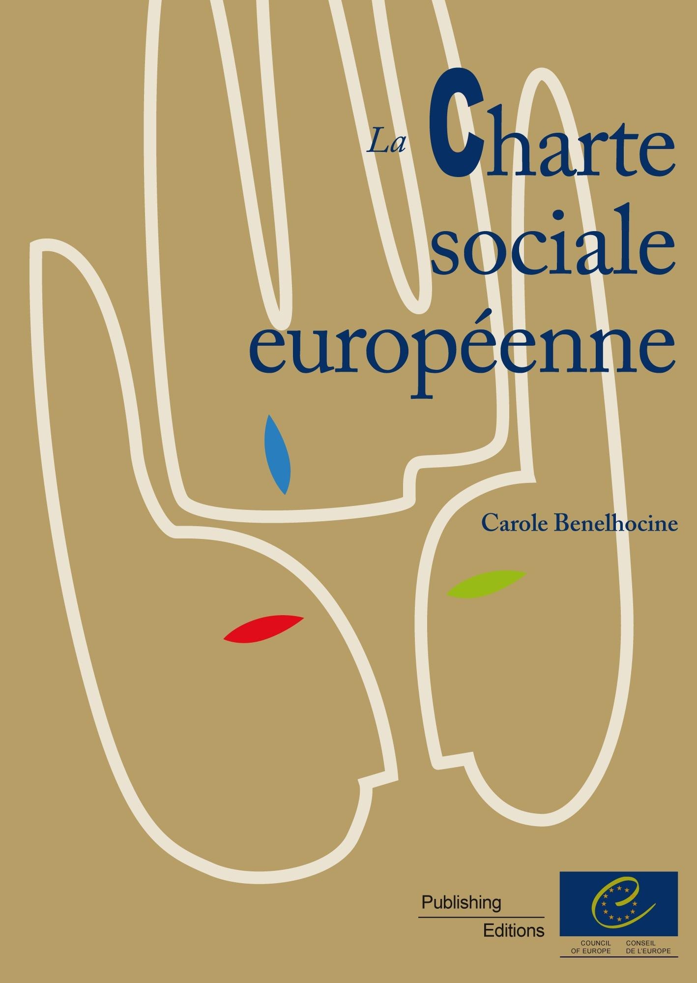 Couverture ebook de La Charte sociale européenne, de Caroline Benelhocine