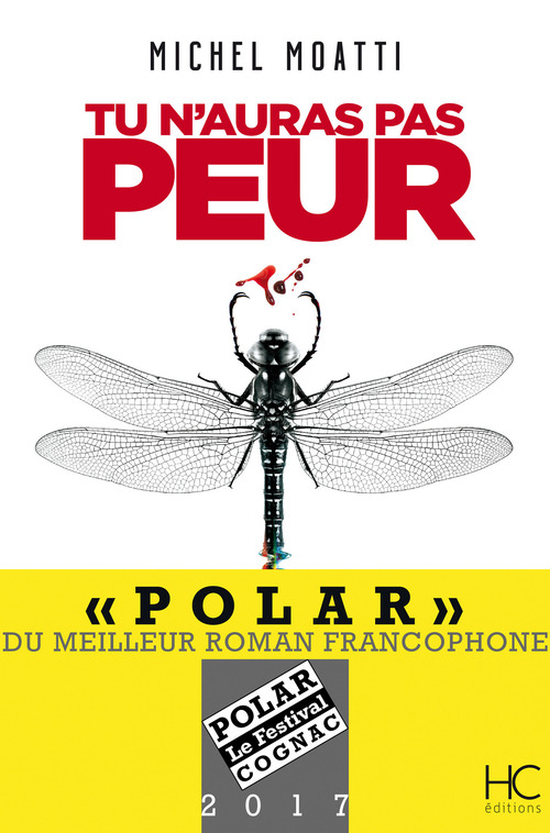 Couverture ebook de Tu n'auras pas peur, de Michel Moatti