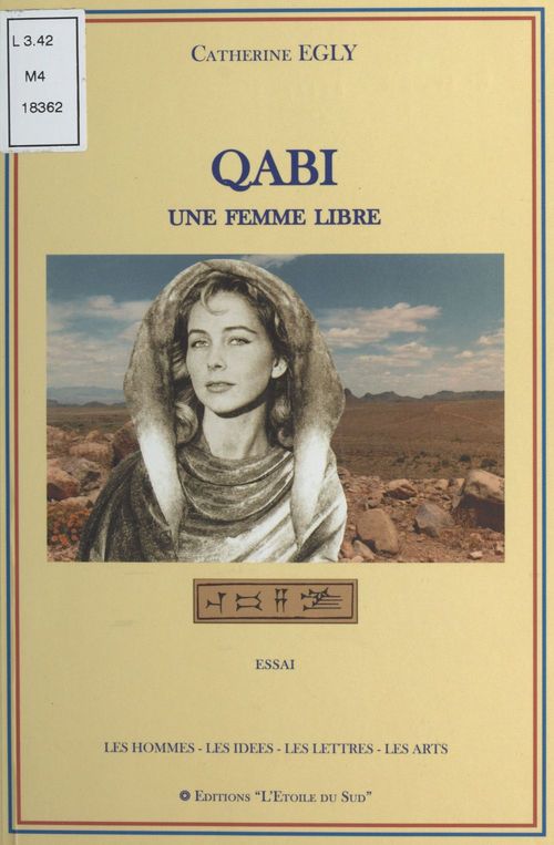 ebook cover of Qabi une femme libre, by Catherine Egly
