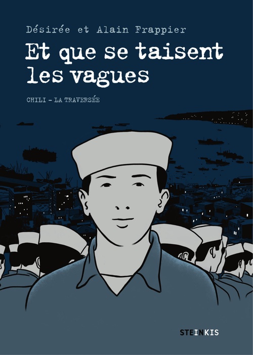 Couverture ebook de Et que se taisent les vagues, de Désirée Frappier